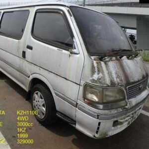 Toyota Hiace 4WD KZH110G Engine 3000cc Code 1KZ Year 1999